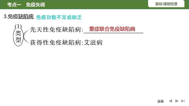 2024年高考生物大一轮选择性必修1复习课件：第35讲　免疫失调和免疫学的应用07