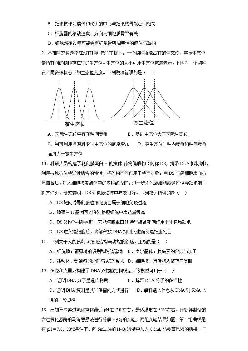 福建省华安县第一中学2023-2024学年高三上学期开学生物试题第3页