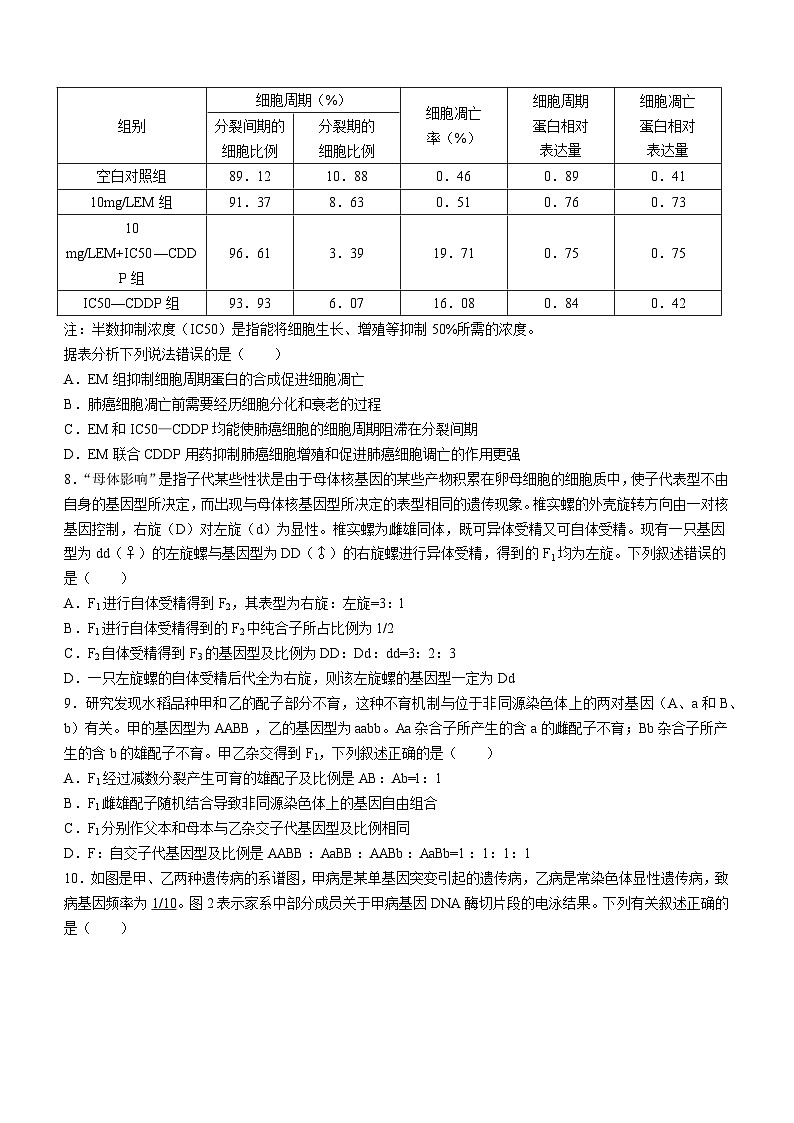 2023青岛即墨区高三上学期期中考试生物试题含答案03