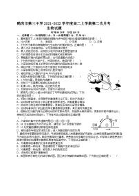 黑龙江省鹤岗三中2021-2022学年高二上学期第二次月考生物试题（Word版含答案）