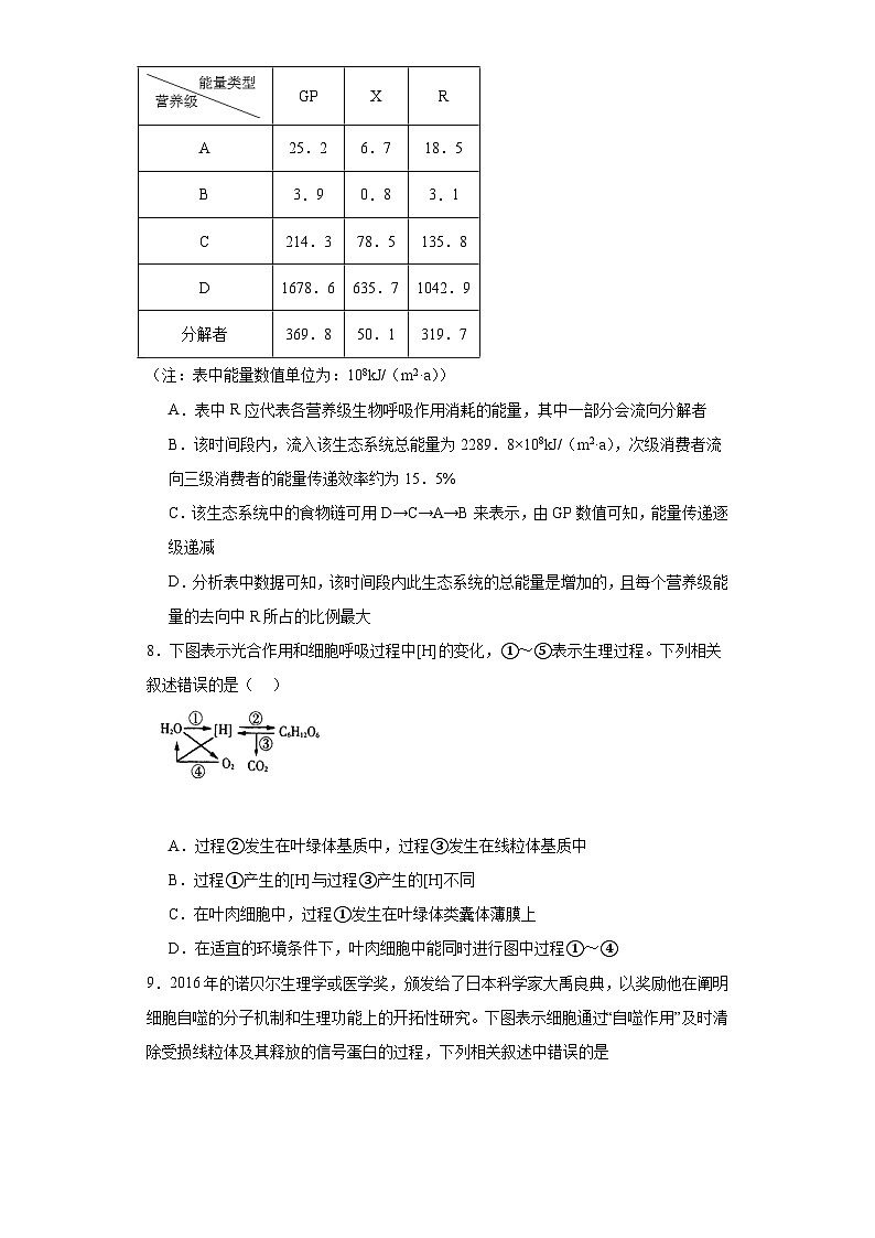 2024届湖北省新高考全国Ⅰ卷模拟-生物试题（含解析）第3页
