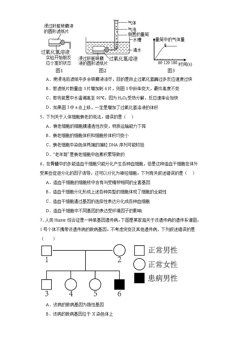 河南省开封高级中学2022-2023学年高三上学期第一次质量检测生物试题（含解析）第2页