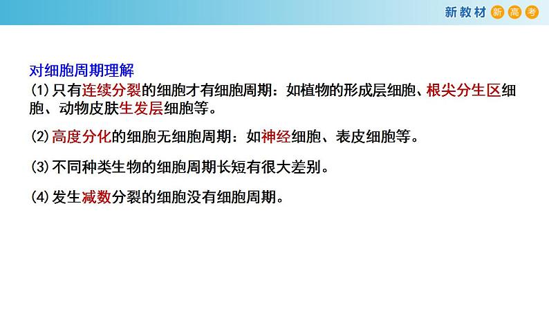 专题10 细胞通过分裂增殖-备战2023年高考生物一轮复习全考点精选课件（浙江新教材、新高考专用）第5页