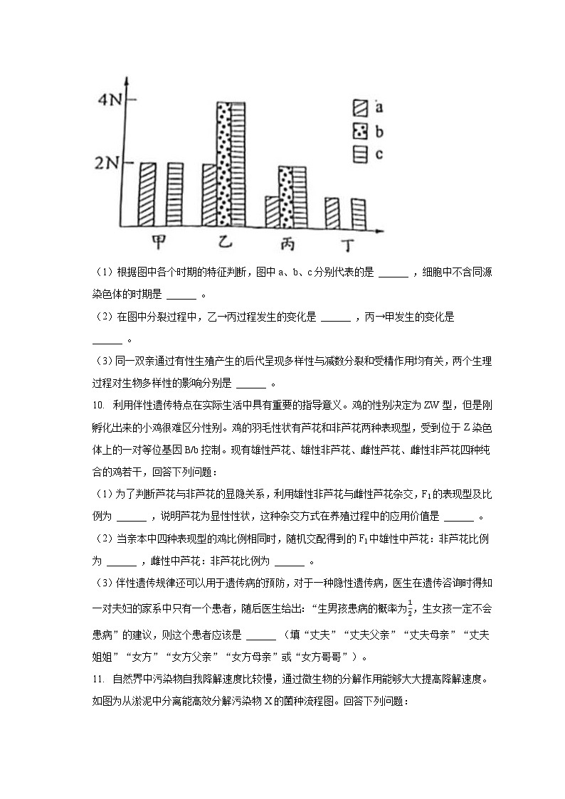 2023年四川省成都市四七九名校高考生物模拟试卷（一）（含解析）第3页
