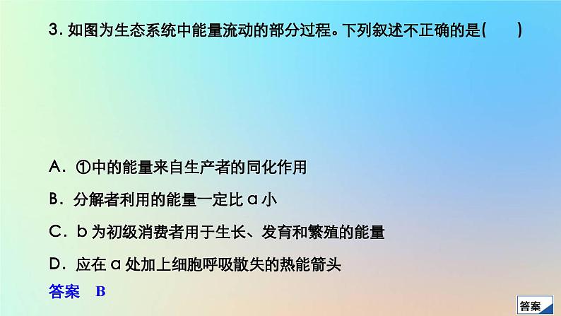 2023新教材高中生物第3章生态系统及其稳定性章末检测课件新人教版选择性必修207