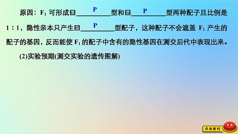 2023新教材高中生物第一章遗传的基本规律第一节孟德尔从一对相对性状的杂交实验中总结出分离定律第二课时测交显性的相对性和表型是基因型与环课件浙科版必修2第5页