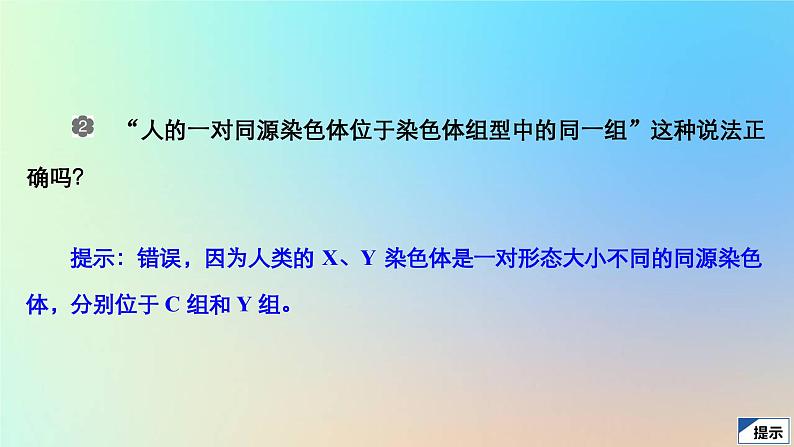 2023新教材高中生物第二章染色体与遗传第三节性染色体上基因的传递和性别相关联课件浙科版必修208