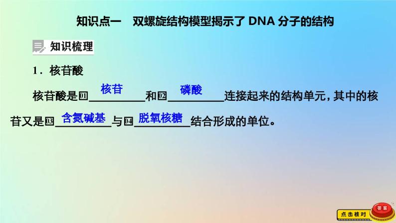 2023新教材高中生物第三章遗传的分子基础第二节遗传信息编码在DNA分子上课件浙科版必修204