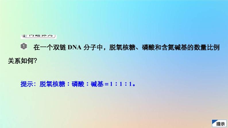 2023新教材高中生物第三章遗传的分子基础第二节遗传信息编码在DNA分子上课件浙科版必修208
