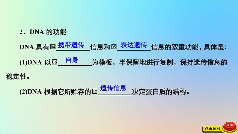 2023新教材高中生物第三章遗传的分子基础第四节基因控制蛋白质合成第一课时转录和翻译课件浙科版必修2第5页