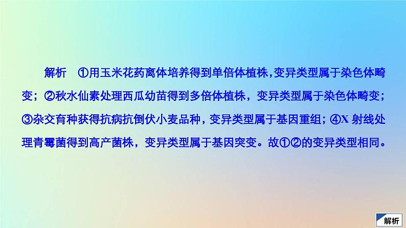 2023新教材高中生物第四章生物的变异水平测试课件浙科版必修208