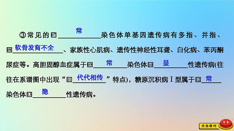 2023新教材高中生物第四章生物的变异第四节人类遗传病是可以检测和预防的课件浙科版必修2第6页