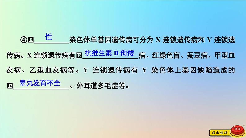 2023新教材高中生物第四章生物的变异第四节人类遗传病是可以检测和预防的课件浙科版必修2第7页