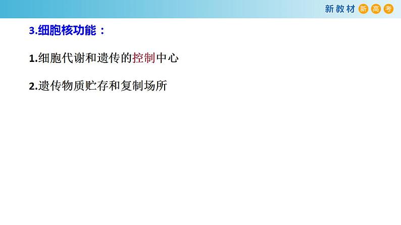 专题5 细胞核和原核细胞-备战2023年高考生物一轮复习全考点精选课件（浙江新教材、新高考专用）08