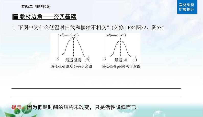 2023届高考生物二轮复习第3讲酶和ATP课件第3页