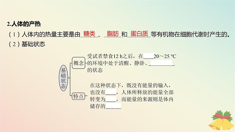 江苏专版2023_2024学年新教材高中生物第二章人体内环境与稳态第四节体温稳定的调节课件苏教版选择性必修106