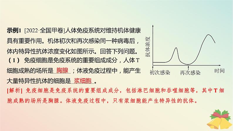 江苏专版2023_2024学年新教材高中生物第三章人的免疫调节与稳态本章知识网络课件苏教版选择性必修1第7页