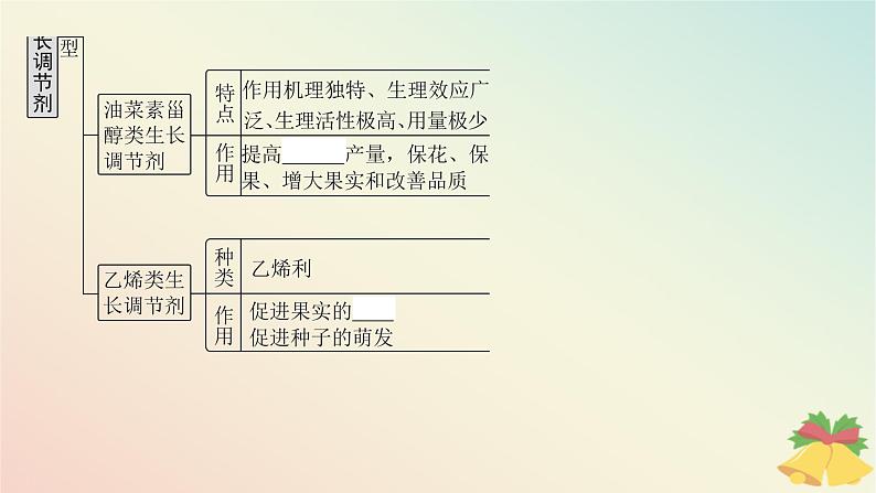 江苏专版2023_2024学年新教材高中生物第四章植物生命活动的调节第二节其他植物激素第二课时植物生长调节剂和调节植物生命活动的其他因素课件苏教版选择性必修107