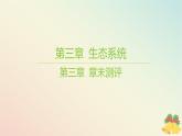 江苏专版2023_2024学年新教材高中生物第三章生态系统章末测评课件苏教版选择性必修2