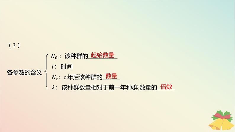 江苏专版2023_2024学年新教材高中生物第一章种群第一节种群的特征第二课时种群数量变化的数学模型课件苏教版选择性必修2第7页