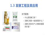 1.3发酵工程及其应用  课件人教版高中生物选修三ppt