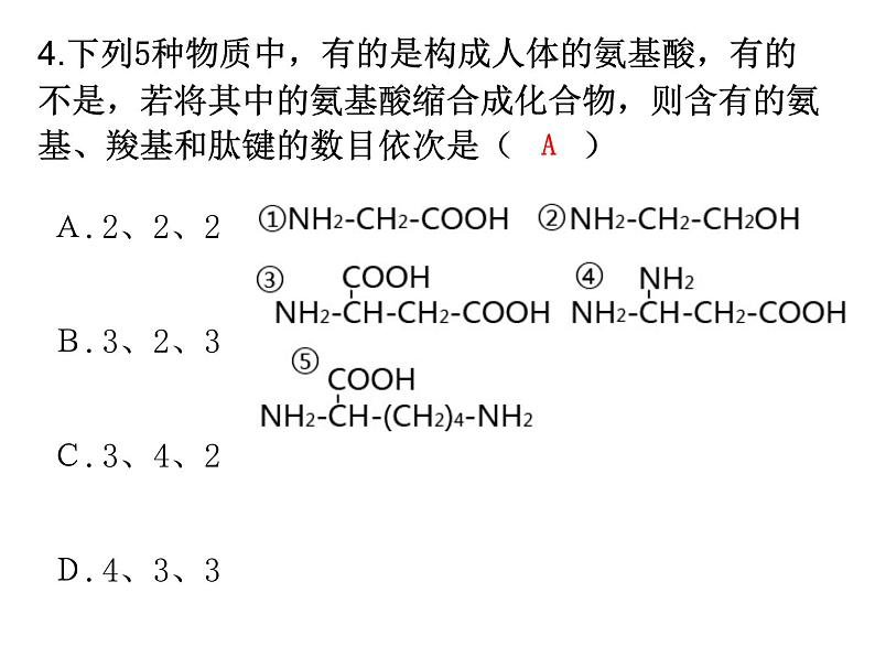 2.4蛋白质是生命活动的主要承担者-2 课件高中人教版生物必修一08