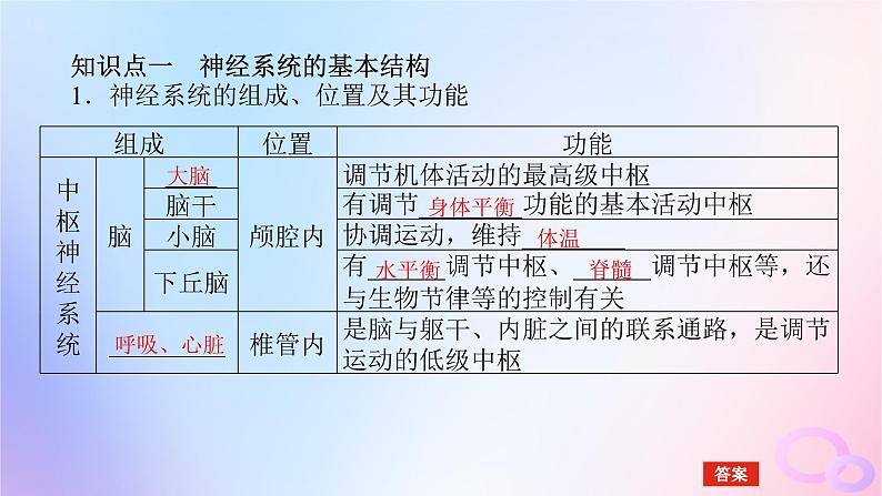 2024版新教材高考生物全程一轮总复习第八单元生命活动的调节课堂互动探究案2神经调节课件第5页