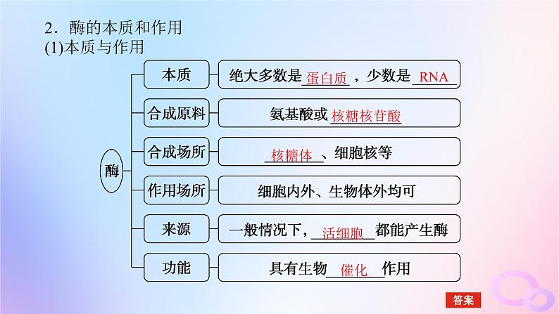 2024版新教材高考生物全程一轮总复习第三单元细胞的能量供应和利用课堂互动探究案1酶与ATP课件第7页