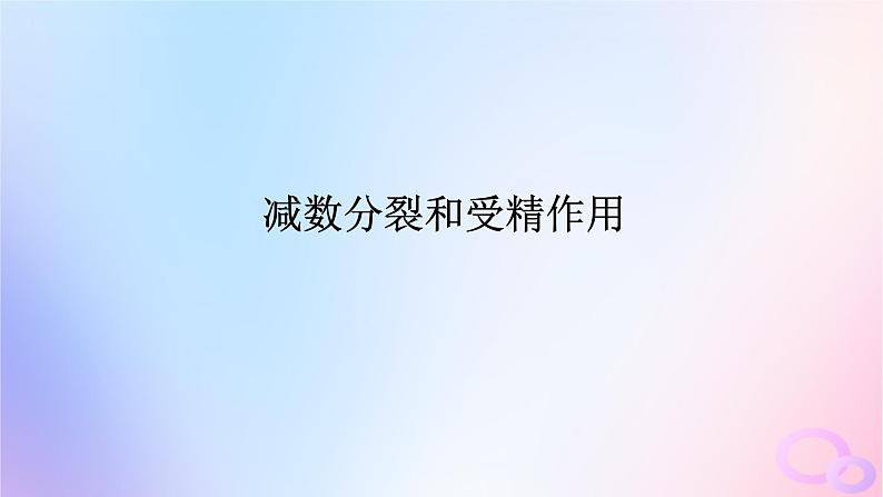 2024版新教材高考生物全程一轮总复习第四单元细胞的生命历程课堂互动探究案2减数分裂和受精作用课件第1页