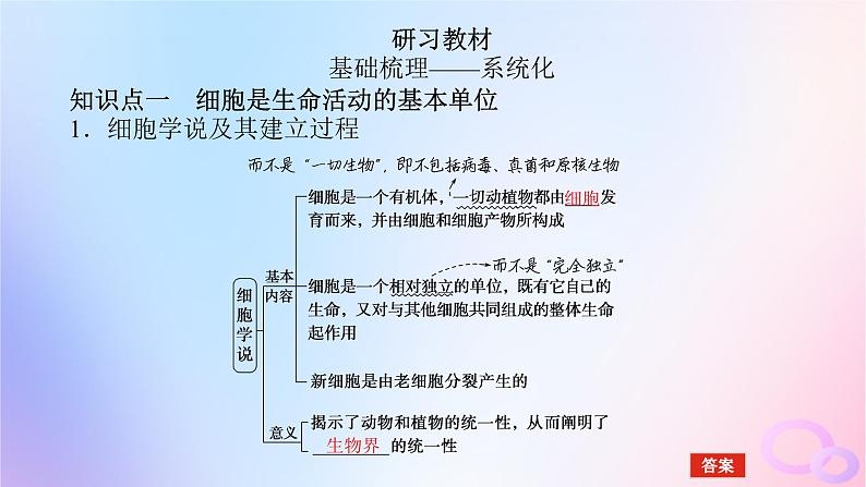 2024版新教材高考生物全程一轮总复习第一单元走近细胞及组成细胞的分子课堂互动探究案1借助显微镜走近细胞课件第5页