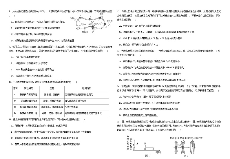 云南省曲靖市第一中学2022-2023学年高一下学期期末生物试题第2页
