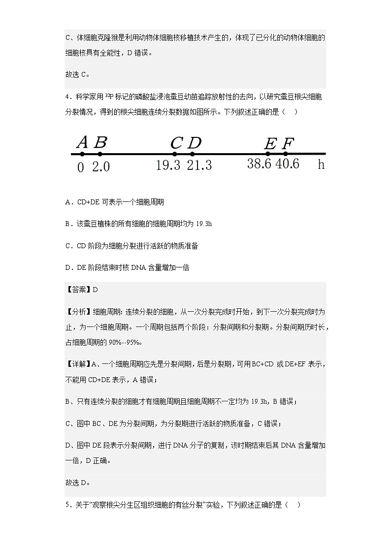 2022-2023学年河南省洛阳创新发展联盟高一下学期第一次联考生物试题含答案第3页