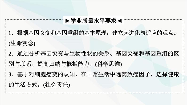 2024届高考生物一轮复习第7单元第20课基因突变和基因重组课件第2页