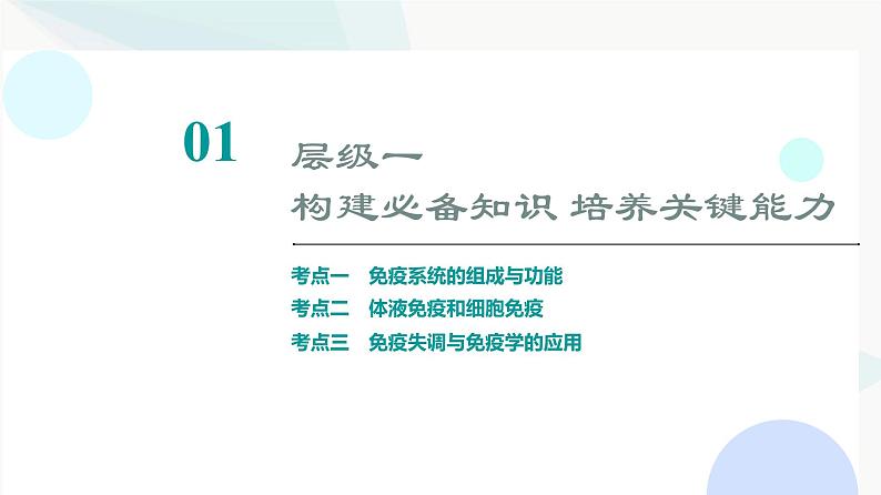 2024届高考生物一轮复习第8单元第28课免疫调节课件第3页