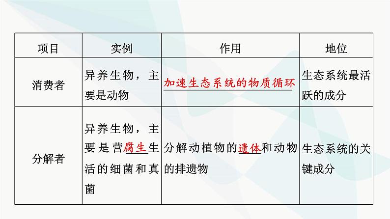 2024届高考生物一轮复习第9单元第32课生态系统的结构与能量流动课件06