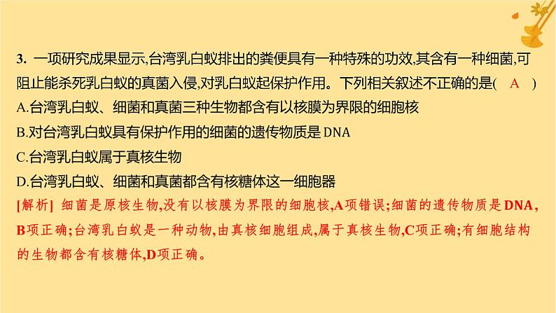 江苏专版2023_2024学年新教材高中生物第1章走近细胞第2章组成细胞的分子章末测评卷课件新人教版必修106