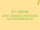 江苏专版2023_2024学年新教材高中生物第6章细胞的生命历程第1节细胞的增殖第2课时动植物细胞有丝分裂的比较及观察根尖分生区组织细胞的有丝分裂课件新人教版必修1