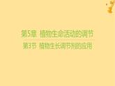 江苏专版2023_2024学年新教材高中生物第5章植物生命活动的调节第3节植物生长调节剂的应用课件新人教版选择性必修1