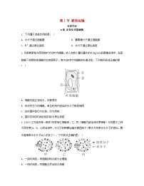 人教版 (2019)必修1《分子与细胞》第1节 被动运输精练