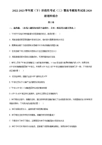 2023届四川省成都市成华区外国语学校高三下学期阶段性考试（三）生物试题Word版含解析