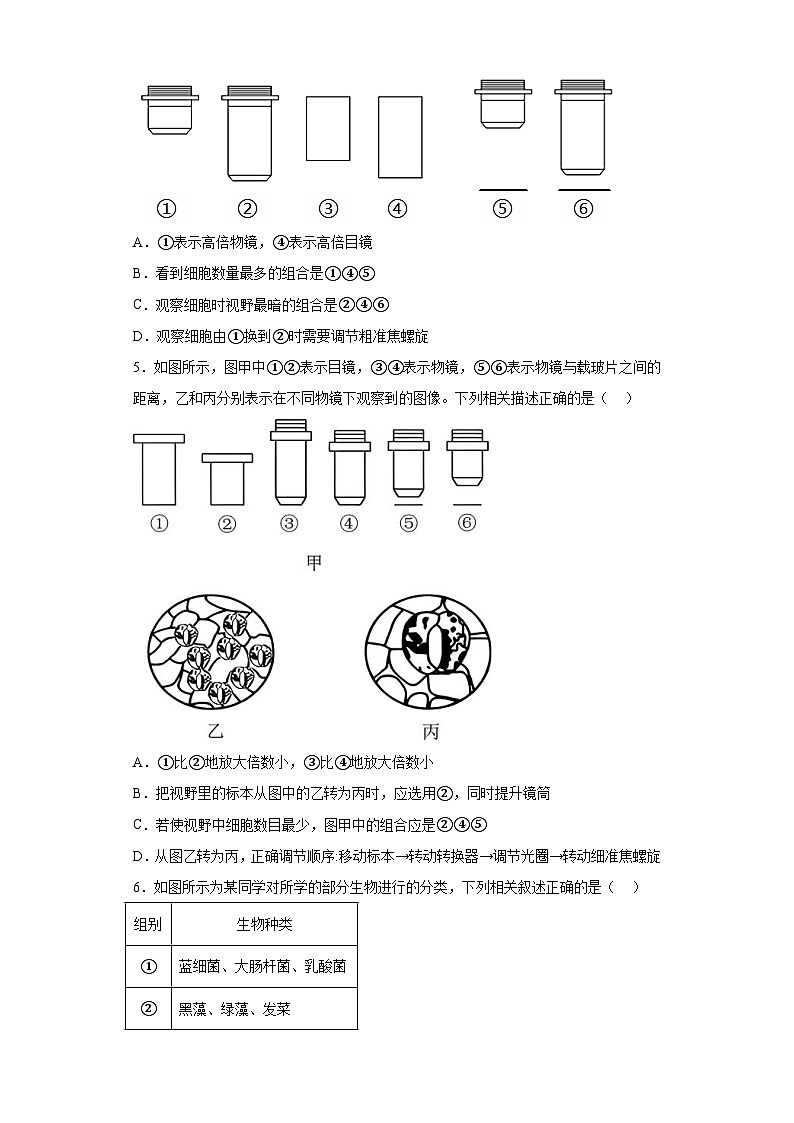 【核心素养目标】1.2《细胞的多样性和统一性》课件+课堂检测02