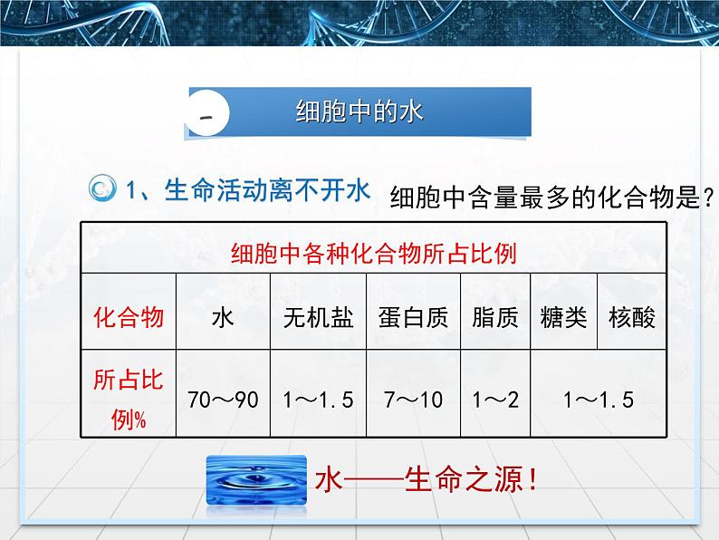 2.2细胞中的无机物课件PPT第4页