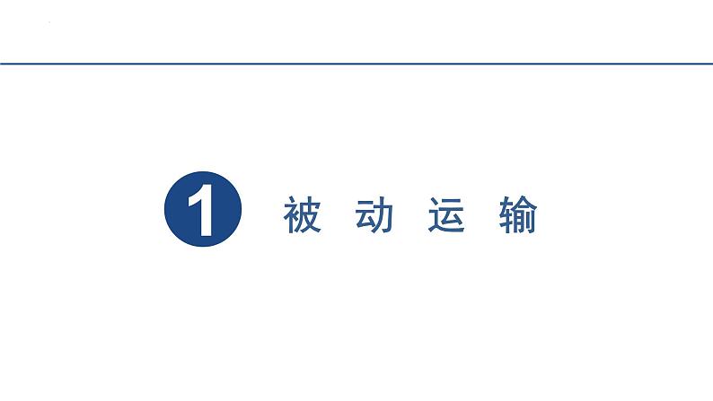 4.1被动运输（第2课时）课件-2023-2024学年高一上学期生物人教版（2019）必修102