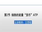 5.2 细胞的能量“货币”ATP 课件2023-2024学年高一上学期生物人教版必修1