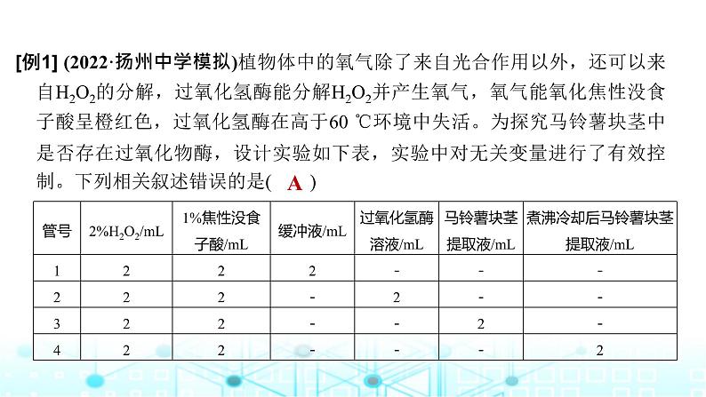 2024届苏教版高中生物一轮复习微专题2实验专题讲座课件第7页