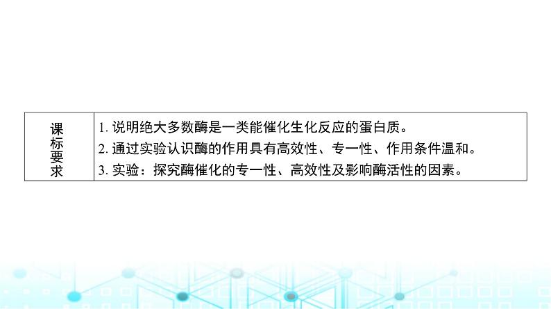 人教版高中生物必修一酶的作用和特性课件第2页