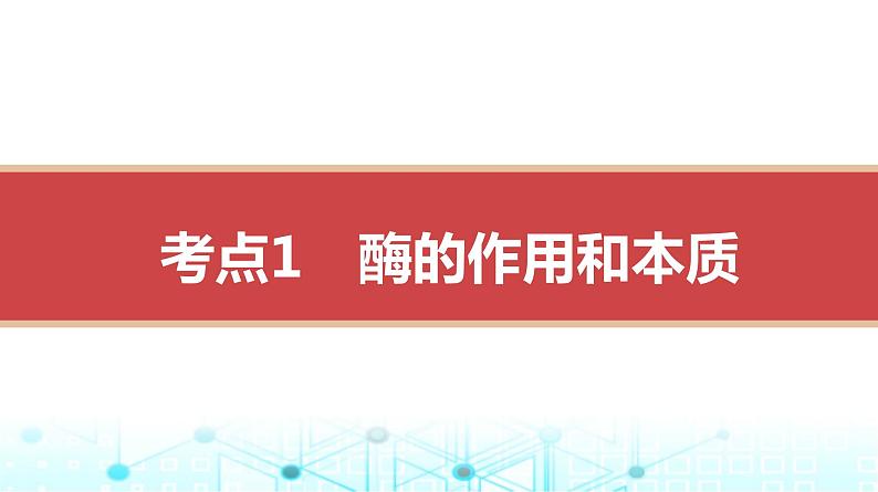 人教版高中生物必修一酶的作用和特性课件第3页