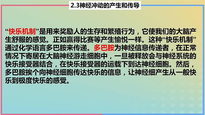 2023_2024学年同步备课精选高中生物2.3神经冲动的产生与传导第3课时课件新人教版选择性必修1第5页