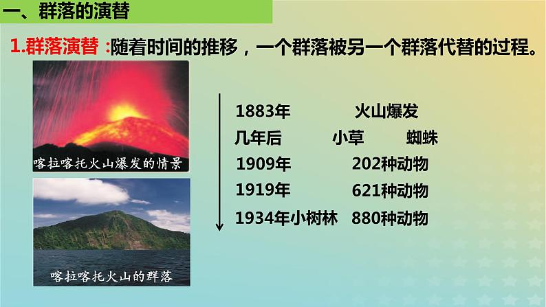 2023_2024学年同步备课精选高中生物2.3群落的演替课件新人教版选择性必修2第8页