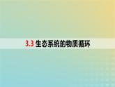 2023_2024学年同步备课精选高中生物3.3生态系统的物质循环课件新人教版选择性必修2